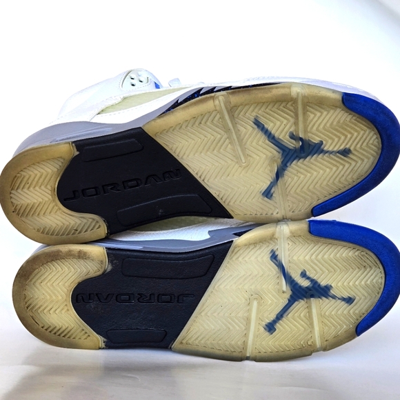 Size 7Y - 440888-140 Nike Air Jordan 5 Retro Stealth GS - Picture 5 of 8